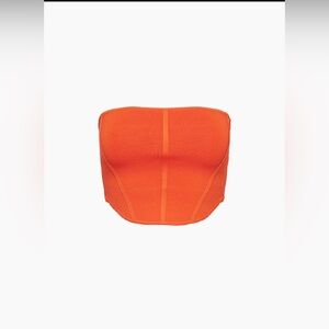 New Aritzia Babaton Sculpt Knit Bustier Tube Top